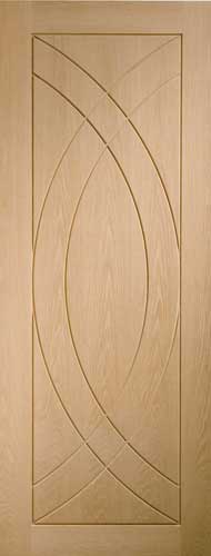 Rvenna Glass oak door