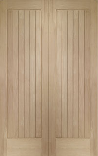 Pattern 10 pair oak doors