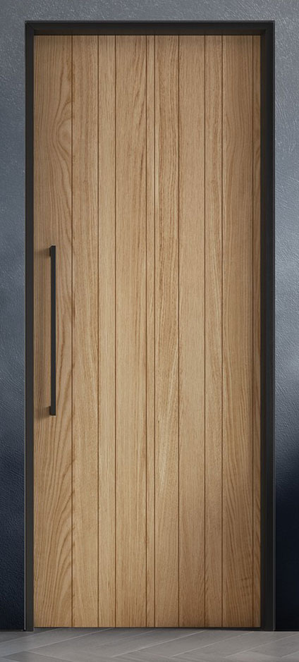 Wood inside Door