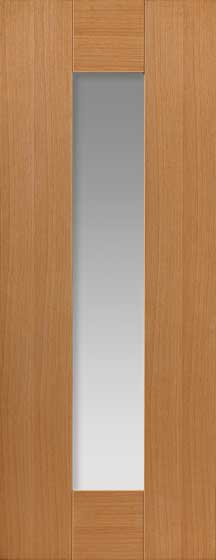 Axis Glazed oak door