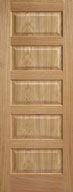 4 Panel Oak Internal Door